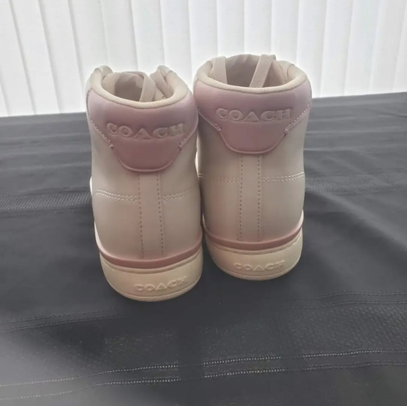 Coach Leather Hightop Boots - Picture 6 of 8